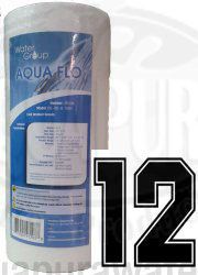 Aqua Flo DGD 50/5 Micron Big Blue 10" Sediment Filter (12Pack)