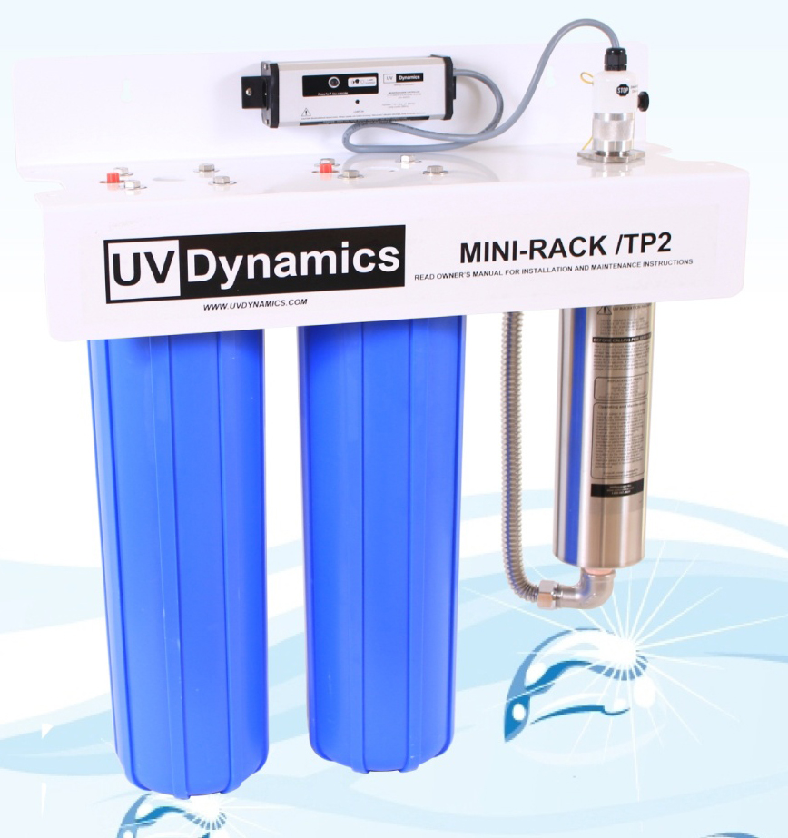UVDynamics MR320E-TP2-220 Mini Rack/Built in 10GPM Sterilizer